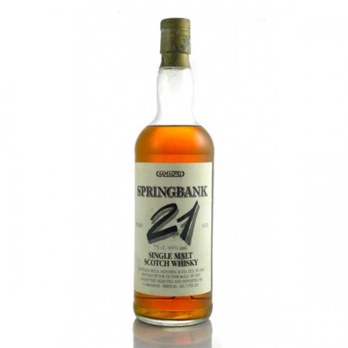 Springbank 1966 Samaroli 21 Year Old