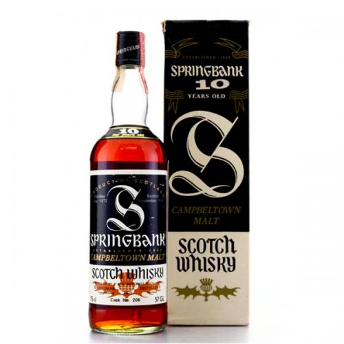 Springbank 1972 Single Cask 10 Year Old #206