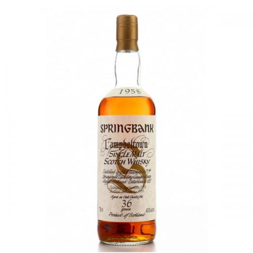 Springbank 1958 36 Year Old