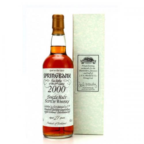 Springbank 2000 21 Year Old