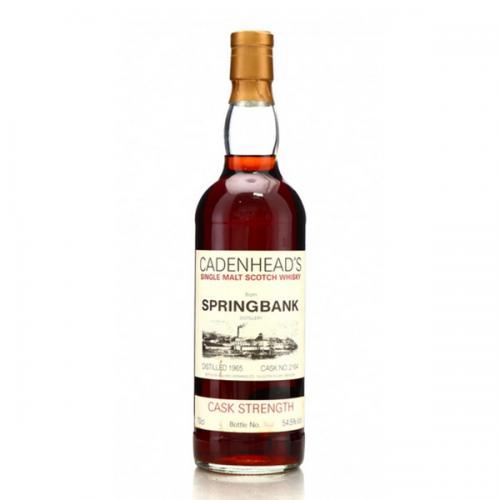 Springbank 1965 Cadenhead's Single Cask #2164