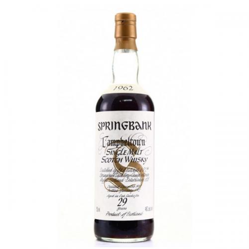 Springbank 1962 29 Year Old