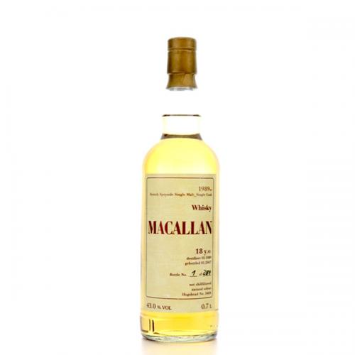 Macallan 1989 Private Bottling 18 Year Old