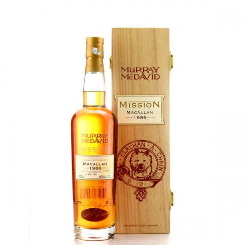 Macallan 1986 Murray McDavid 18 Year Old Mission