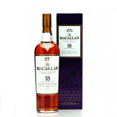 Macallan 1996 18 Year Old