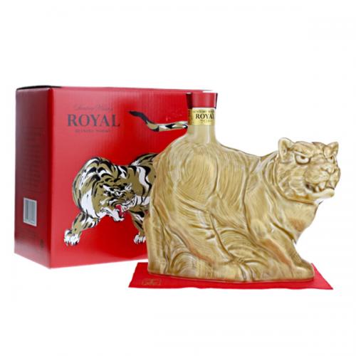 Suntory Royal Blended Whisky Zodiac Ceramic Tiger