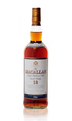 Macallan 1986 18 Year Old