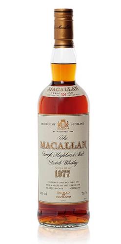 Macallan 1977 18 Year Old